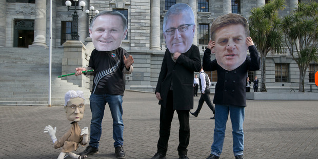 Our leaders will boast about the TPP - until the US pulls out. Photo / Mark Mitchell