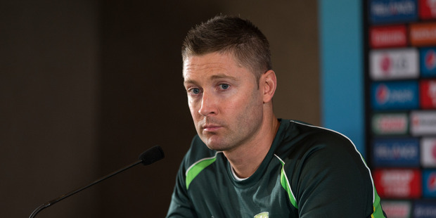 Michael Clarke. Photo / Brett Phibbs.