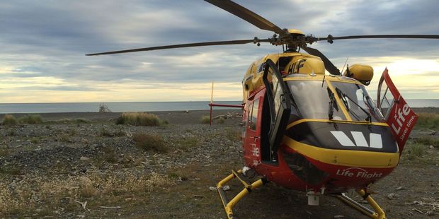 The Life Flight Westpac helicopter assisted. PHOTO/FILE
