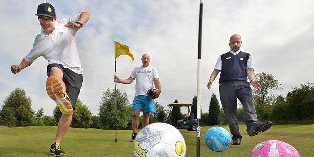 Foot Golf at the Hukanui Golf Club is perfect for aspiring golfers. Photo / NZME.