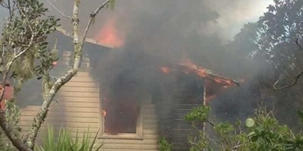 The house is understood to be a temporary ranger's house. Photo / Devon Venter