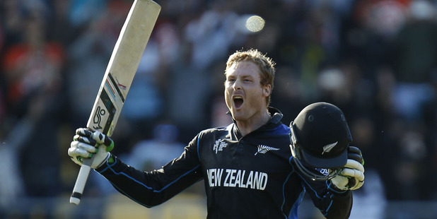 Martin Guptill averages 21.78 against Australia. Photo / Mark Mitchell