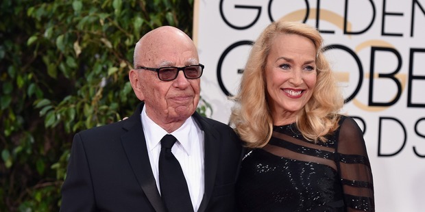 Rupert Murdoch is said to have banned his wife to be Jerry Hall from playing Mrs Robinson in The Graduate. Photo / Getty