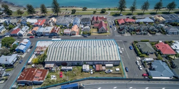 The 4139 square metre Ahuriri property is in prime location, and has already attracted a significant amount of interest.