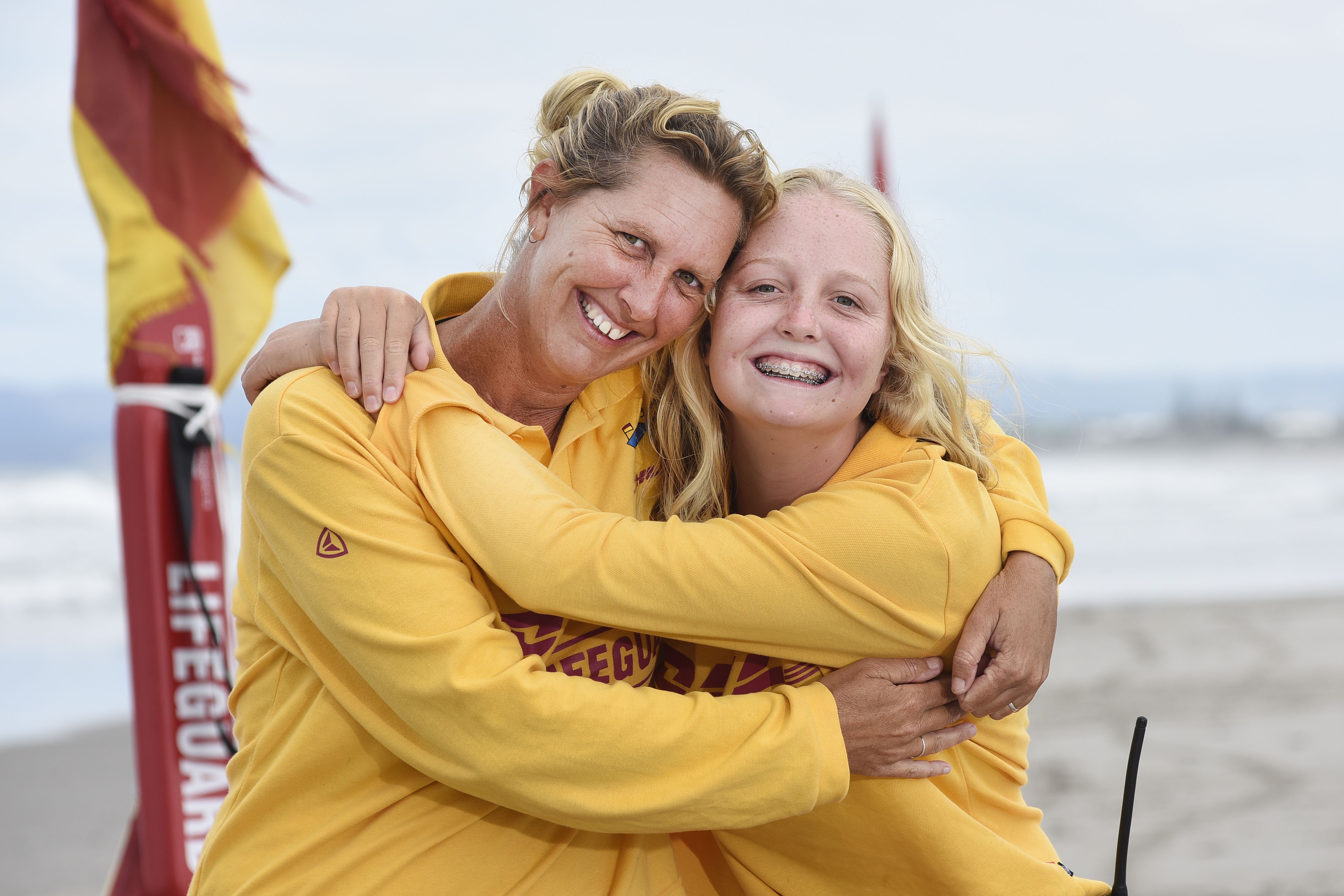 Kayla Baker, 15, and mum Leanne Lester. Photo/George Novak