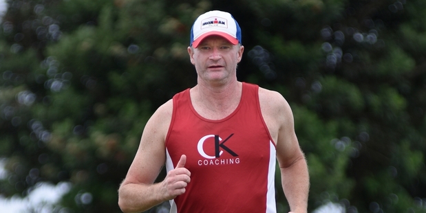 Duane Braithwaite will take on Ironman New Zealand in Taupo for the 13th time next month. Photo / George Novak
