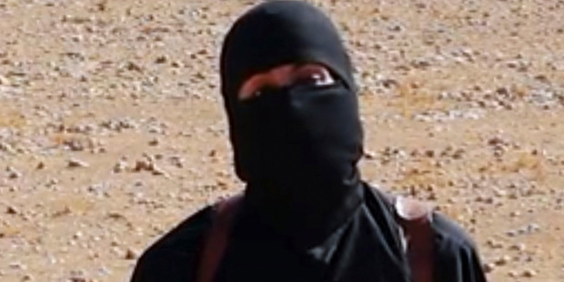 It's been revealed a member of the 'Beatles' gang travelled to the Middle East on an aid convoy. Photo / AP