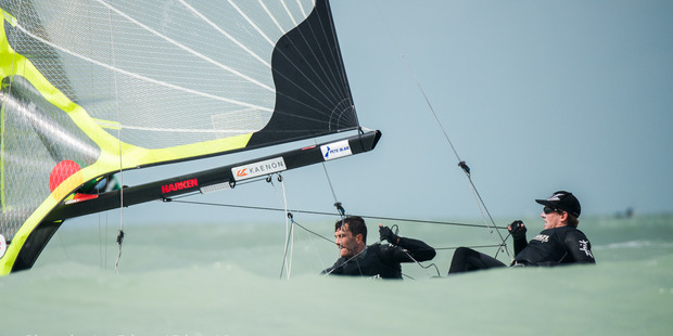 2016 Nacra 17, 49er and 49erFX World Championships in Clearwater, Florida - Racing Day 1