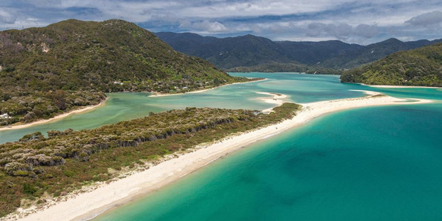The beach is listed with real estate company Bayleys, which describes it as "picturesque". Photo / Supplied
