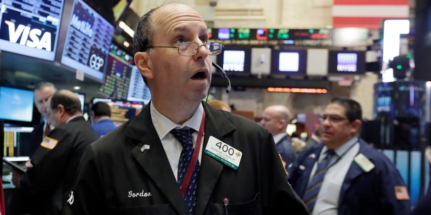Weaknesses in mining, banking and tech shares helped drive the US market to 22-month lows yesterday. Photo / AP