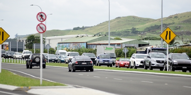 A power outage caused signals and barrier arms at two Mount Maunganui rail crossings to stop working. Photo / George Novak