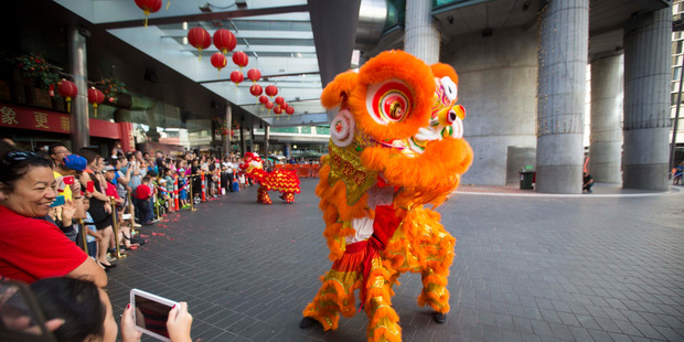 Chinese New Year celebrations at Sky City. Photo / Chris Loufte