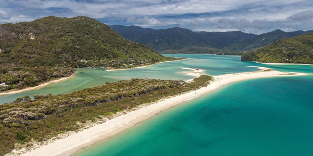 The beach is listed with real estate company Bayleys, which describes it as "picturesque". Photo / Supplied