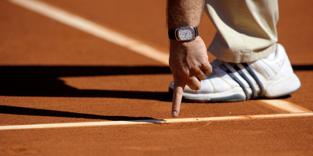 An official on the Futures Tour, the lowest rung of professional tennis, has been banned for trying to manipulate match scoring. Photo/Getty