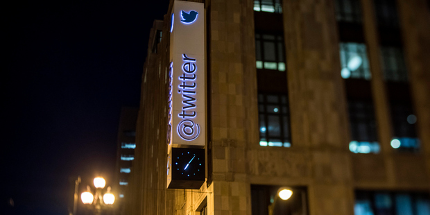 Twitter forecasts earnings between $595 million and $610 million for next quarter, significantly lower than what analysts expected. Photo / Bloomberg