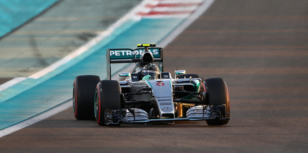 Nico Rosberg of Germany driving the Mercedes F1 car. Photo / Getty Images