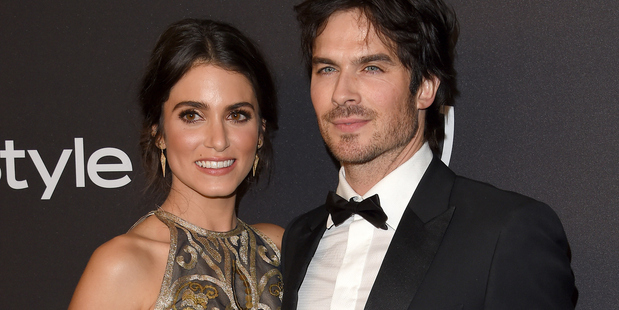 Actors Nikki Reed and Ian Somerhalder. Photo / Getty Images