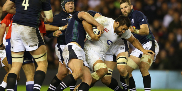 Billy Vunipola was the stand-out in England's win over Scotland. Photo / Getty
