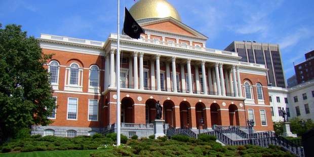 Massachusetts State House in the United States.
