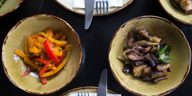 Antipasta dishes at new Italian restaurant, Spacca on Remuera road, Auckland. Photo / Nick Reed