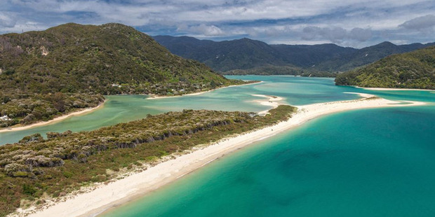 Awaroa Inlet.