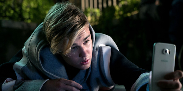 Justin Bieber plays himself in a scene from, Zoolander 2. Photo / AP