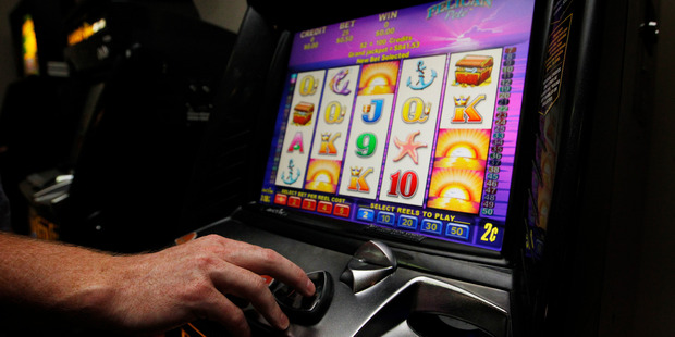 Pokies exploded on to the scene in New Zealand after Australia introduced them in the 1980s. Photo / Christine Cornege