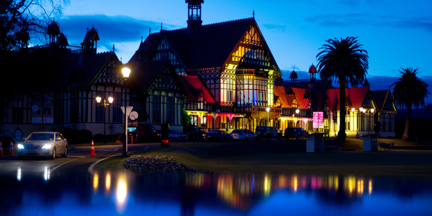 BOOMING: The Rotorua Museum is enyoing a boom in visitor numbers. PHOTO/FILE