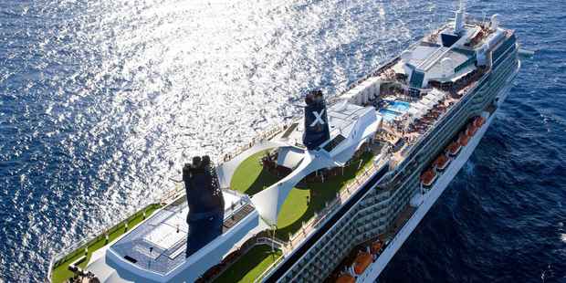 The Celebrity Solstice.