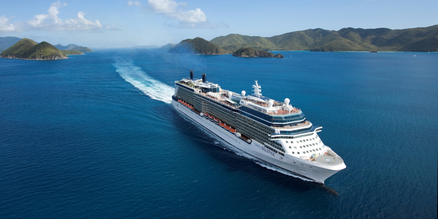 The Celebrity Solstice.