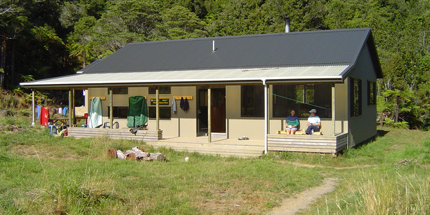 The Waitawheta Hut, in Kaimai Mamaku Forest Park, has 26 bunks. PHOTO/FILE