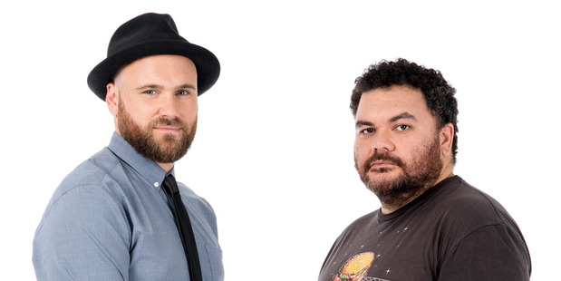 Vaughan Smith and Josh Thomson from WatchMe show Critic and the Pig.