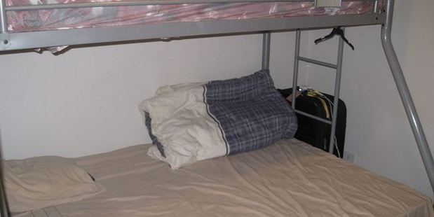The advertiser is asking for a female flatmate and would prefer any prospective tenants to stay in the bed alone. Photo / Trade Me