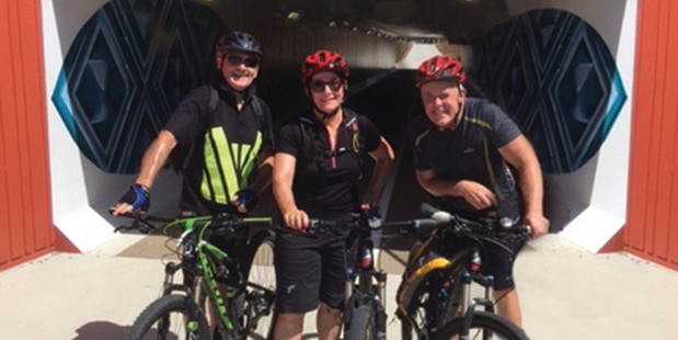 Tony Ellis, Virginia Poole and Jeff Poole plan to raise $250,000 for hospices such as the one that cared for Marlene Ellis.