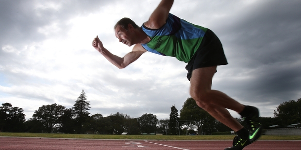 Tauranga's Bruce Solomon won eight medals from eight events at the New Zealand Master Games.