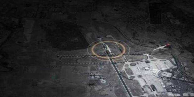 Both Qantas planes were forced to abandon landings. Photo / 7 News