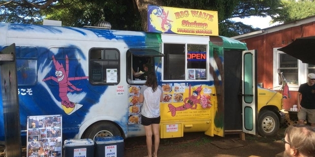 Food trucks in Hawaii. Photo / Grant Bradley