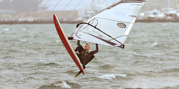 Windsurfer in Kulim Park. Photo/John Borren