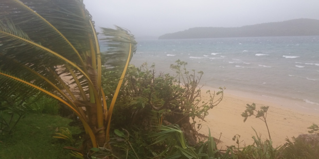 Cyclone Winston has already wreaked havoc in Tonga. Photo / Supplied