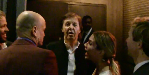 Taylor Hawkins, Sir Paul McCartney and Beck were denied entry into a Grammy after-party. Photo / TMZ