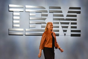Virginia Rometty, chief executive officer of International Business Machines. Photo / Bloomberg