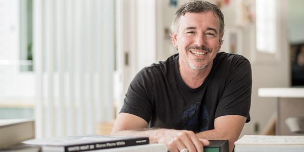 The French Café's Simon Wright photographed at home by Ted Baghurst. Photo / Ted Baghurst.