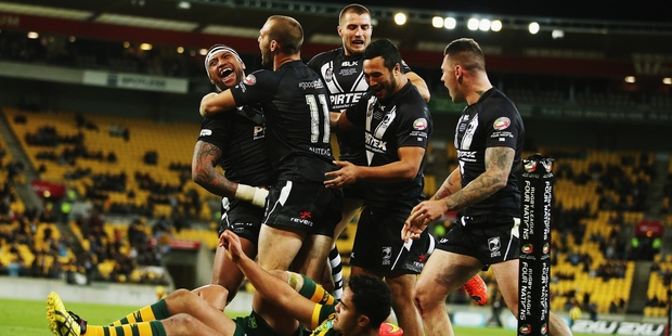 The Kiwis haven't played Australia at home since the Four Nations final in Wellington in late 2014. Photo / Getty Images