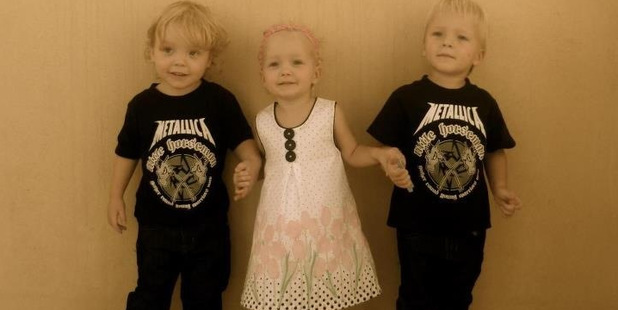 Lillie, Jackson and Willsher Weekes died in the 2012 fire at Villaggio Mall in Doha. Photo / Supplied