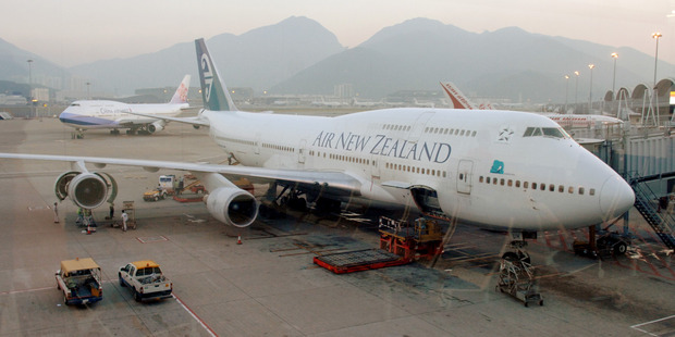 The union invoked this clause when they wanted to claim a more favourable pay rise for pilots of Boeing 747s. Photo / Mark Mitchell