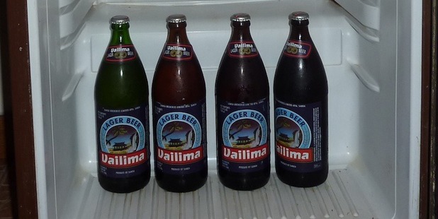 Stick to the local beer, like Samoa's Vailima. Photo / Wikimedia Commons