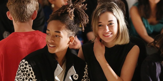 Jaden Smith and his girlfriend Sarah Snyder. Photo / Getty Images