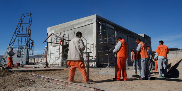 Body parts were found at La Modelo jail in Bogota. Photo / AP
