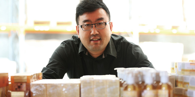 "I'm really lucky that I chose New Zealand as my second home country," says e-commerce entrepreneur Kevin Wang. Photo / Doug Sherring