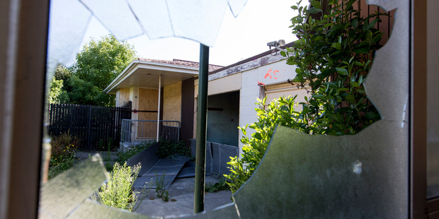 Christchurch's red-zoned land resembles a ghost town following the deadly 2011 earthquake. Photo / Mike Scott